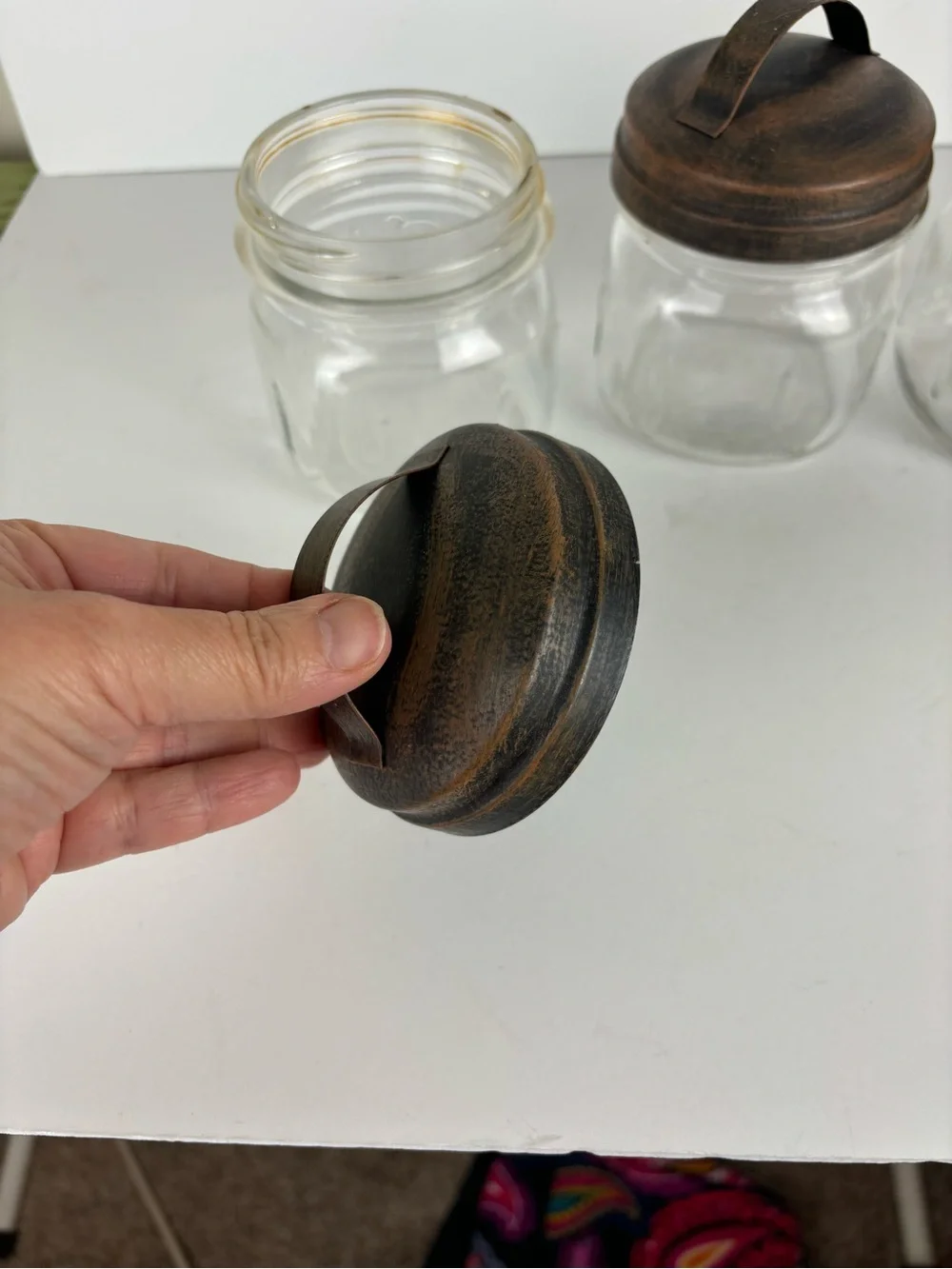 Wide Mouth Ball Special Jars with Decorative Lids